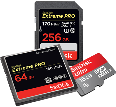 Storage Devices & Memory Cards